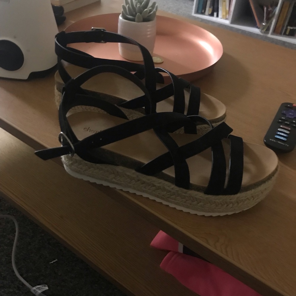 Brand new sandals